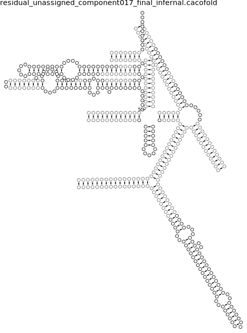 R-scape covariation plot of IRESG040